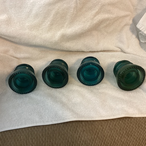 Glass Insulator Hemingway 42 Approx 4" Electric Electrical H5 - Picture 2 of 5